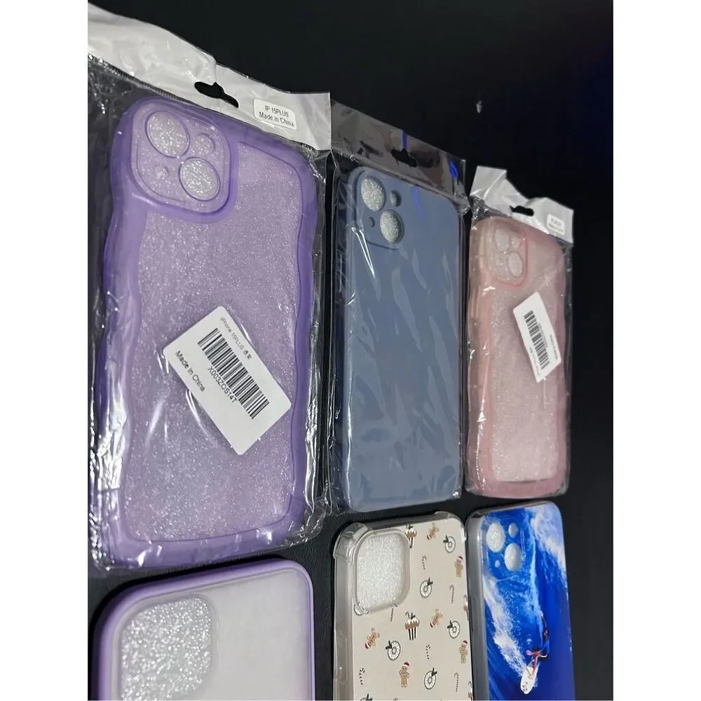 IPhone 15 Plus Cell Phone Cases Lot of 6 Cases Only All New